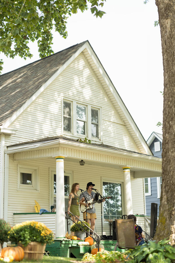 Sam's porch