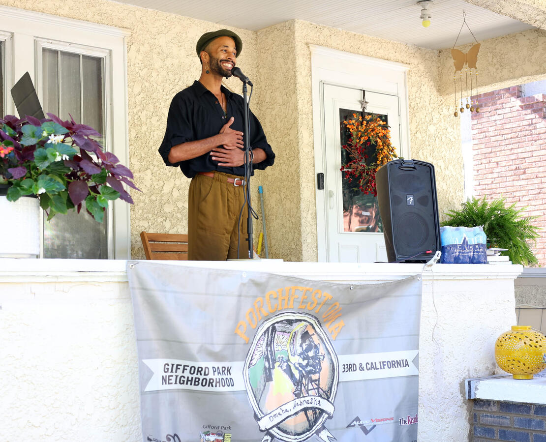 Poetry porch